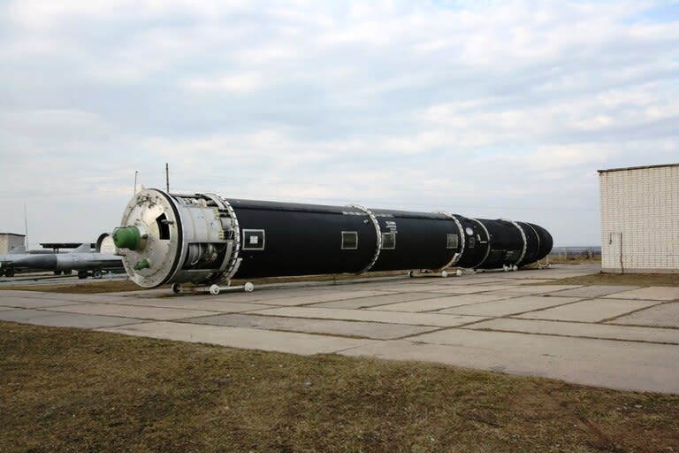 El misil ruso el RS-28 Sarmat