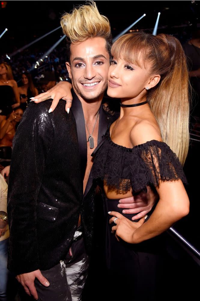 Frankie and Ariana Grande