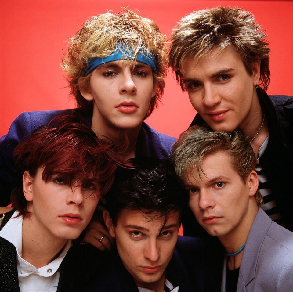 The five members of Duran Duran in 1981.