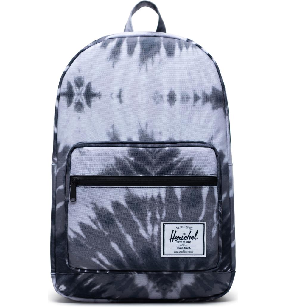 Herschel Pop Quiz Backpack in Grey Tie Dye