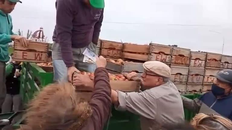 La gente pagó lo que estaba dispuesta a abonar para llevarse la mercadería