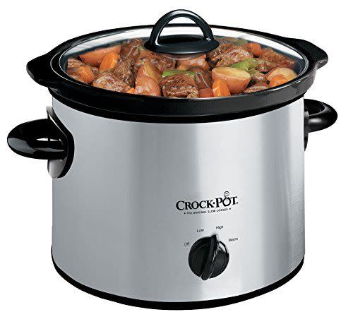 13) 3-Quart Round Manual Slow Cooker