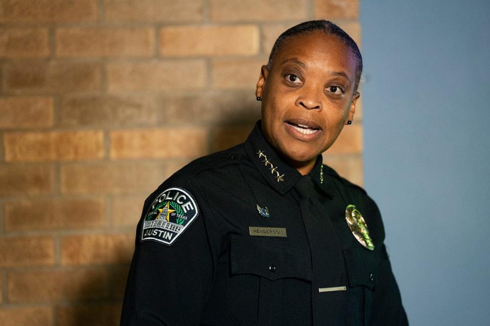 "At the time of the initial incident, there was no indication that there was an ongoing threat to the public, and, as stated, it wasn't until hours later that we were able to tie that same suspect to that incident," interim Austin Police Chief Robin Henderson said Tuesday, publicly fielding questions about the shooting rampage for the first time since the Dec. 5 killings.