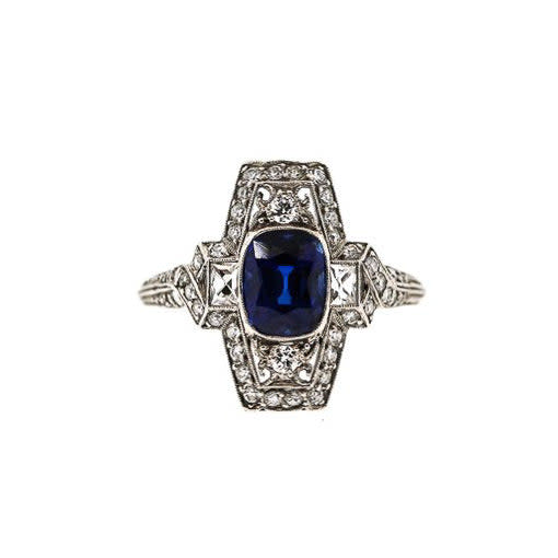 <p><a href="https://keyamour.com/collections/rings/products/tiffany-co-platinum-cushion-sapphire-diamond-ring" rel="nofollow noopener" target="_blank" data-ylk="slk:Shop Now;elm:context_link;itc:0;sec:content-canvas" class="link ">Shop Now</a></p><p>Keyamour </p><p>keyamour.com</p><p>$30000.00</p>