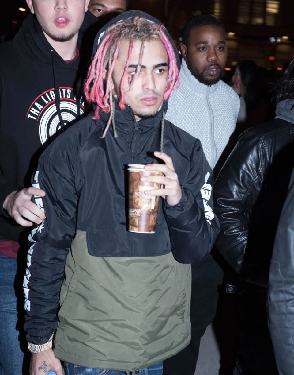 Lil Pump at Pre-Grammys Republic Records Party