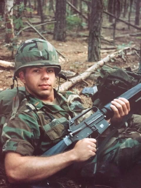 Keith Romel served in the Army Reserves until a service-related car accident in 1996 (Courtesy: Keith Romel)