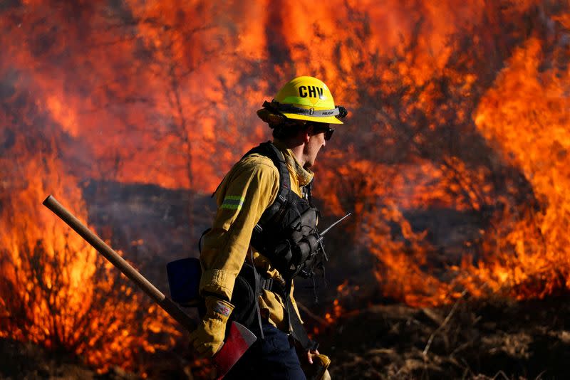 FILE PHOTO: Highland Fire in California