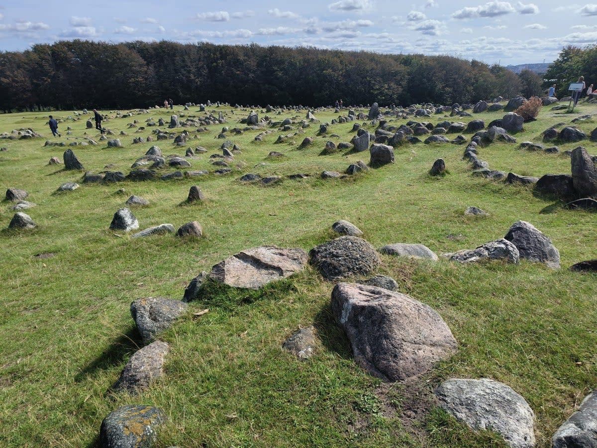 Some parts of Lindholm Høje date back to the 5th century (Joanna Whitehead)