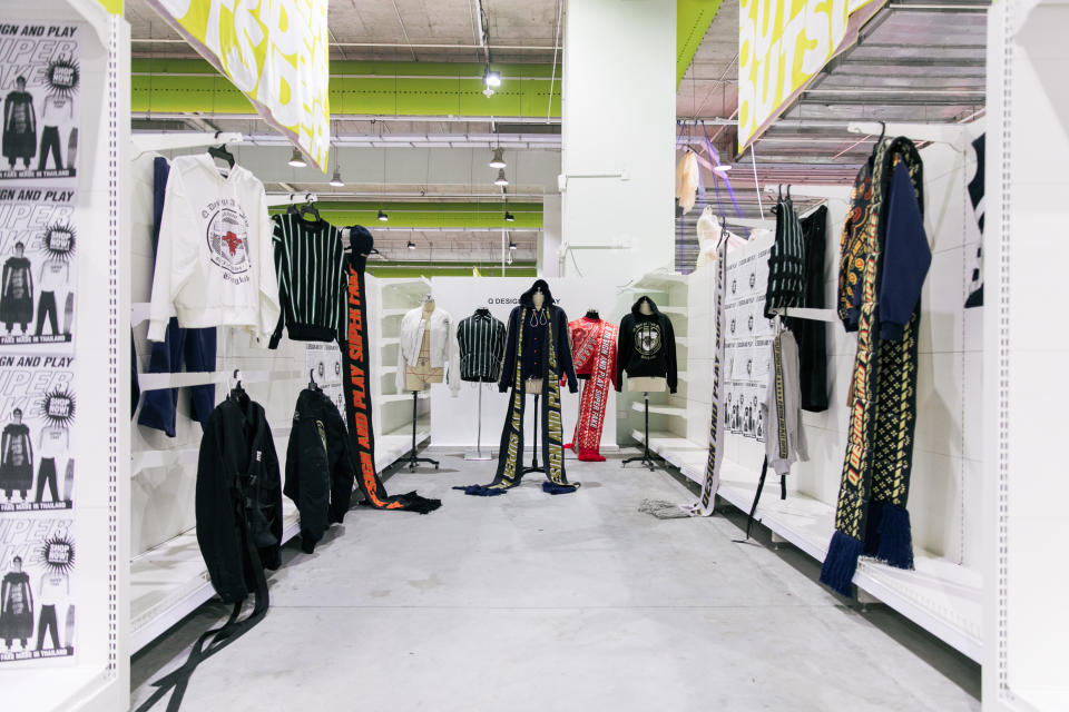 OUTSIDER fashion art festival takes place at a supermarket in Singapore