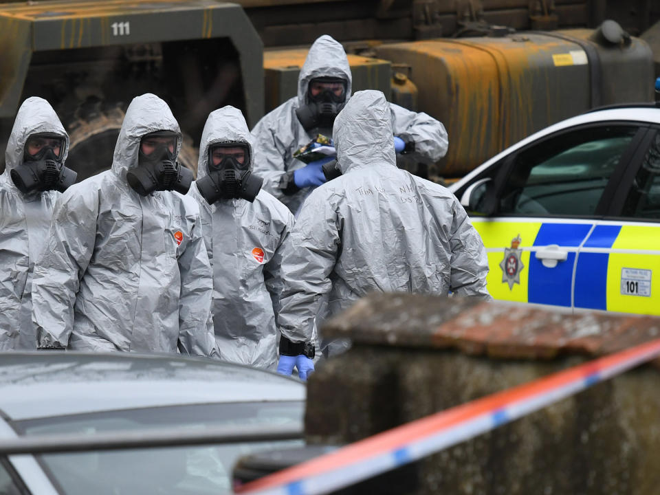 Russian official claims Britain is responsible for nerve agent attack on former spy