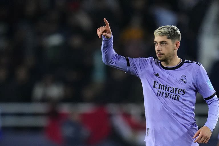 El uruguayo Federico Valverde sería titular en la definición del Mundial de Clubes ante Al-Hilal; convirtió en semifinales