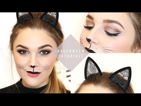 Brown Cheetah Cat Eyes Cosplay Contacts