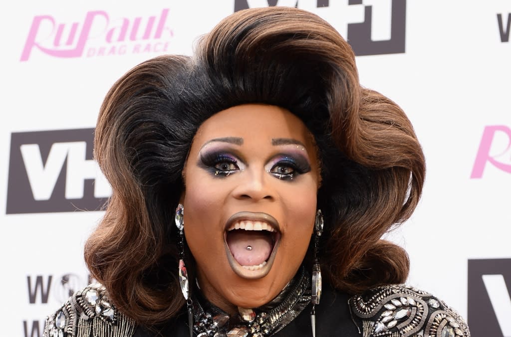 GLENDALE, CA - JUNE 09: Peppermint arrives at 'RuPaul's Drag Race' Season 9 Finale Taping at Alex Theatre on June 9, 2017 in Glendale, California. (Photo by Tara Ziemba/Getty Images)