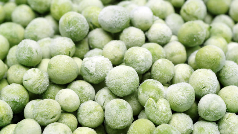 frozen peas