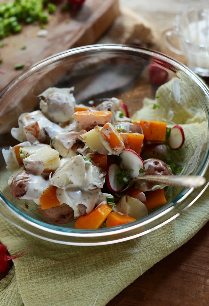 12) Butternut Squash Potato Salad