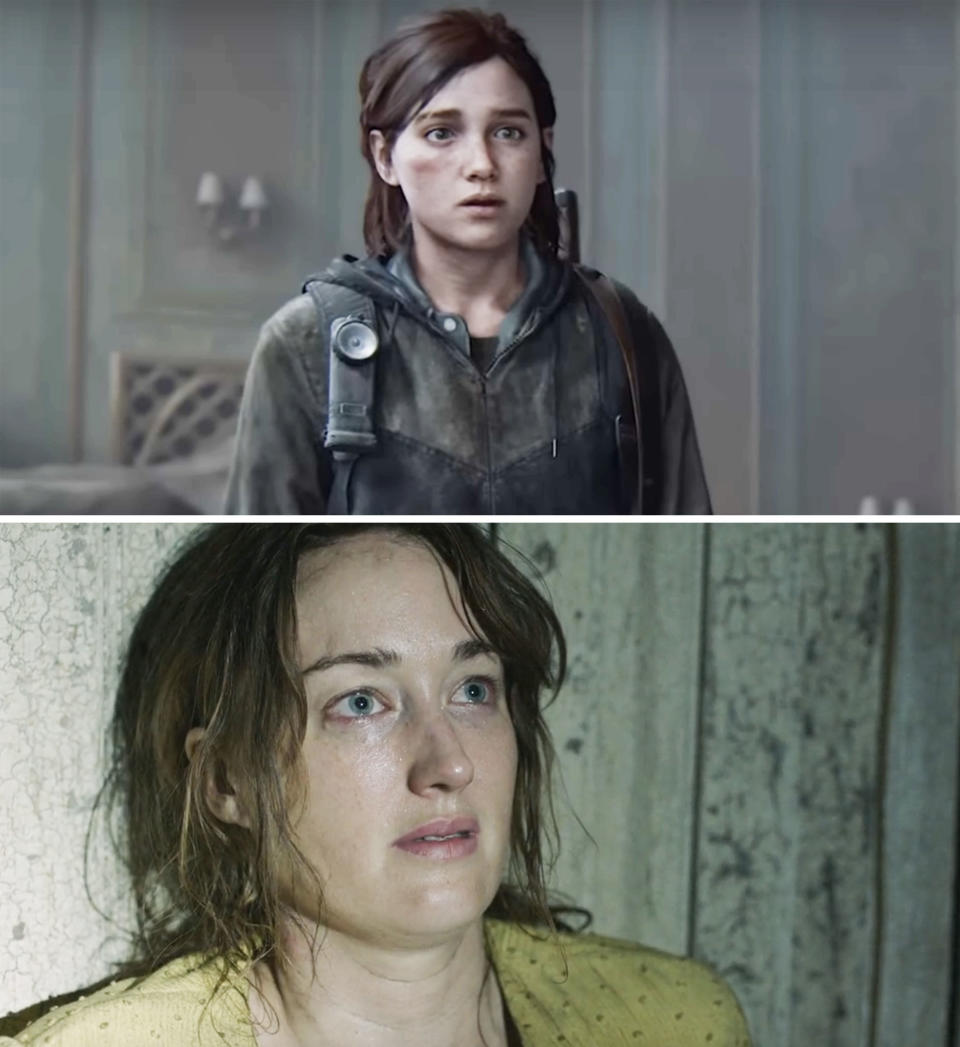 Screen grabs from "The Last of Us"