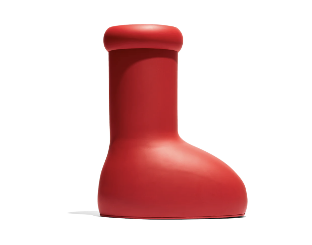 MSCHF Big Red Boots Offer Cartoonish Commentary on Fashion Footwear - WSJ