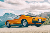 <p>Not quite the first mid-engine road car, but the Miura fired the gun on a half-century’s supercar development. Few of this breed has since matched its voluptuous beauty, though unlike the Miura most remain glued to the ground at speed.</p>