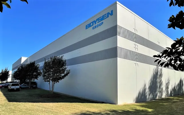 Boysen USA has expanded its South Carolina presence from a manufacturing plant in Gaffney to the opening of a new location at 404 Centura Court, near the intersection of Interstate 85 and Business 85 and off North Blackstock Road in Spartanburg County. A specialist in automotive exhaust technology, Boysen plans to invest $4.5 million and create 88 new jobs at the Spartanburg location.