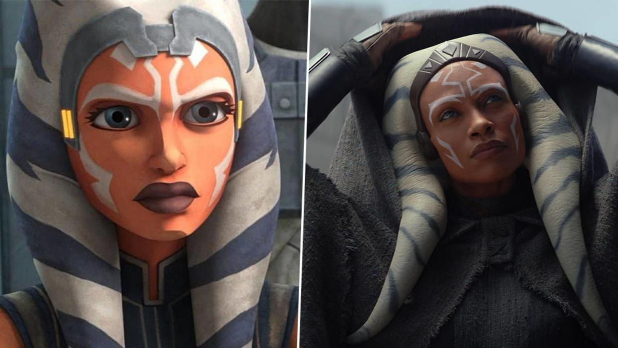  Ahsoka in The Clone Wars / Rosario Dawson 