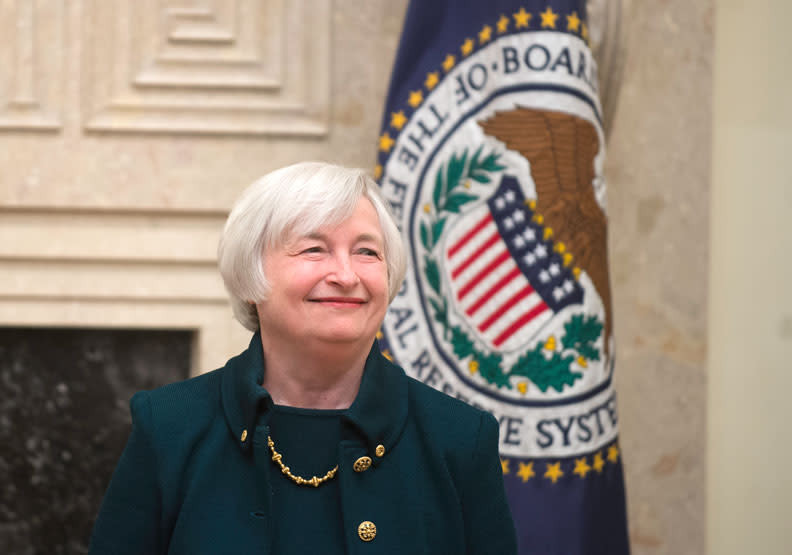 聯準會前主席葉倫（Janet Yellen）將出任財政部長。取自flickr。 