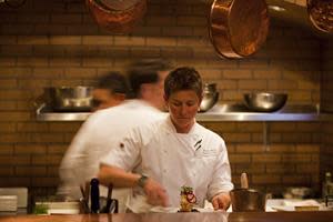 Shakewell Chef/owner Jen Biesty created a special “Slow-Roasted Coriander Pork Shoulder" for diners during Oakland Restaurant Week.