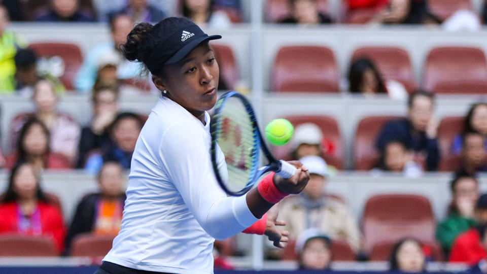 Osaka will be hoping to end her year on a high. Pic: Getty