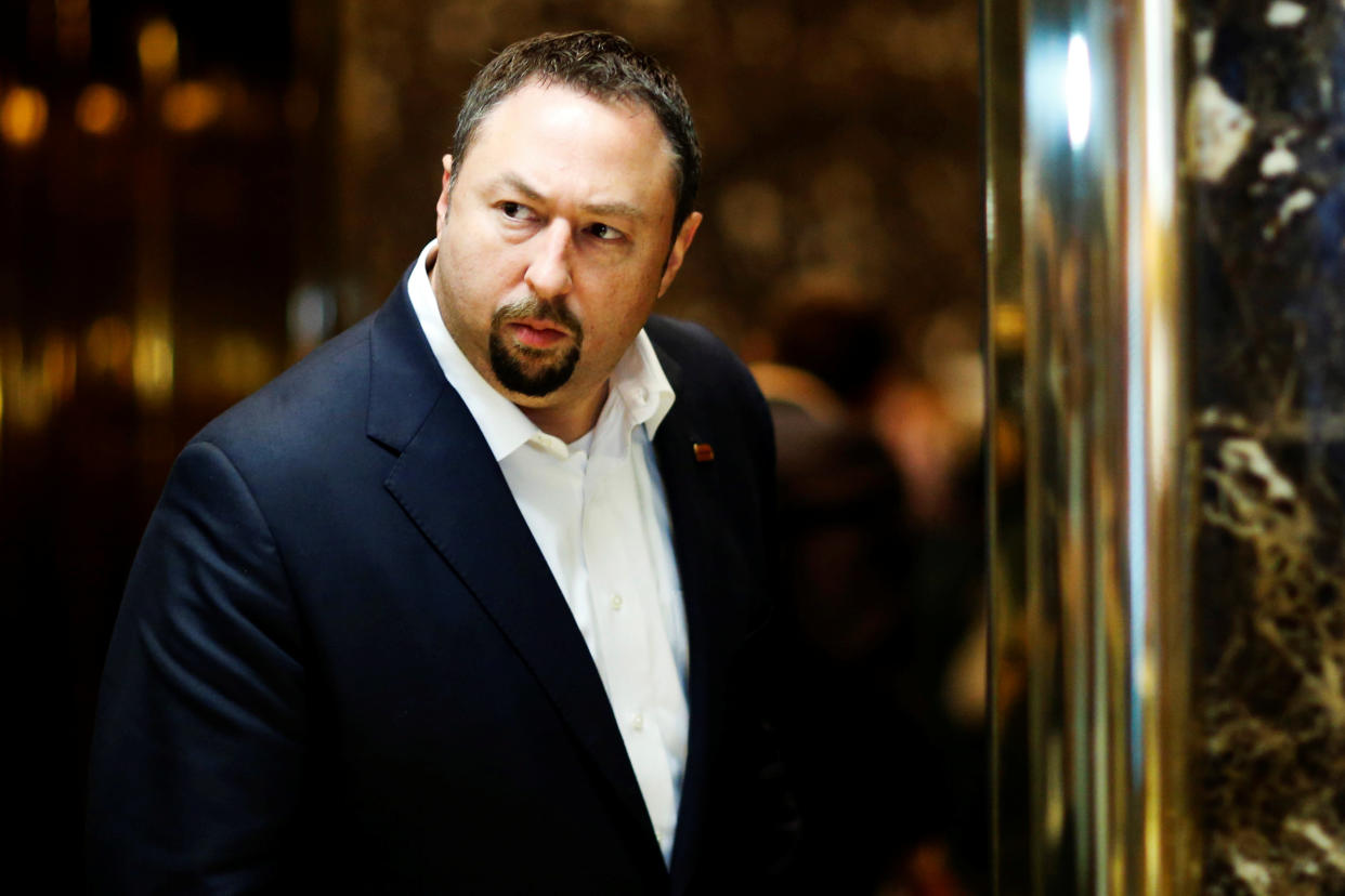 Jason Miller, former CNN political commentator and Trump campaign adviser, denied the accusation brought forward by his ex in child custody court documents. (Photo: Eduardo Munoz / Reuters)