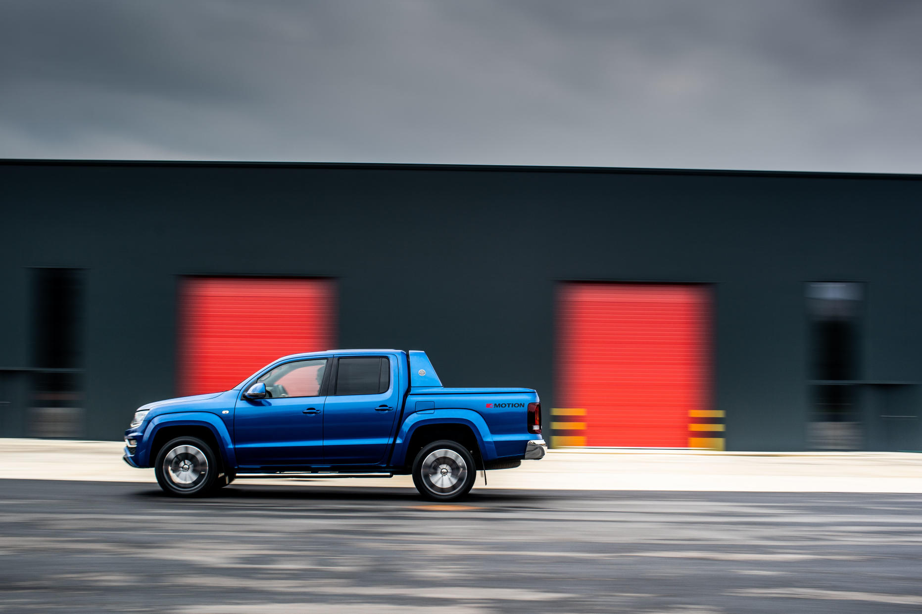 The Amarok is surprisingly car-like out on the road