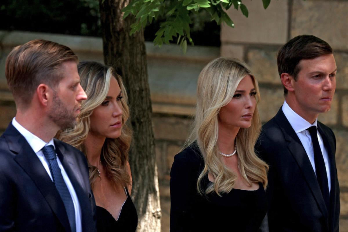 Ivana Trump mourned at Upper East Side funeral