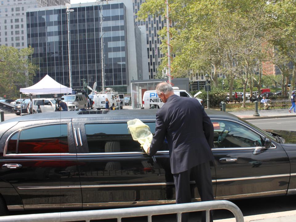 donald trump limo driver