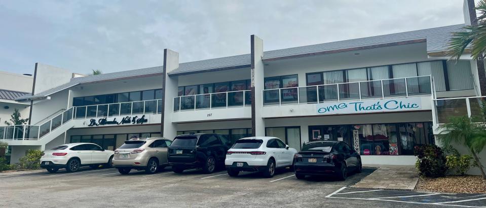 Joseph Oliverio, owner of Joey's Pizza & Pasta, Dorreen's and La Mesa on Marco Island, bought this building next to the restaurants to convert the upstairs offices into affordable apartments for his employees. He can't do that without new permitting being considered.