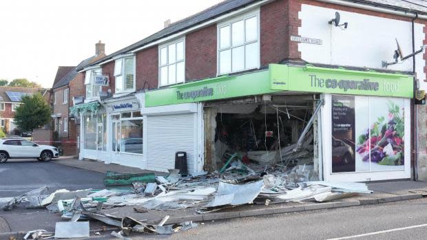 The Argus: A forklift was used to break into the Co-op