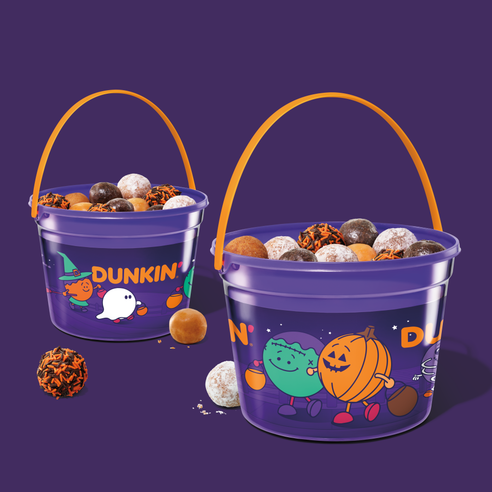 Dunkin' is celebrating Halloween with some brand new menu items, available for a limited time starting October 16th.