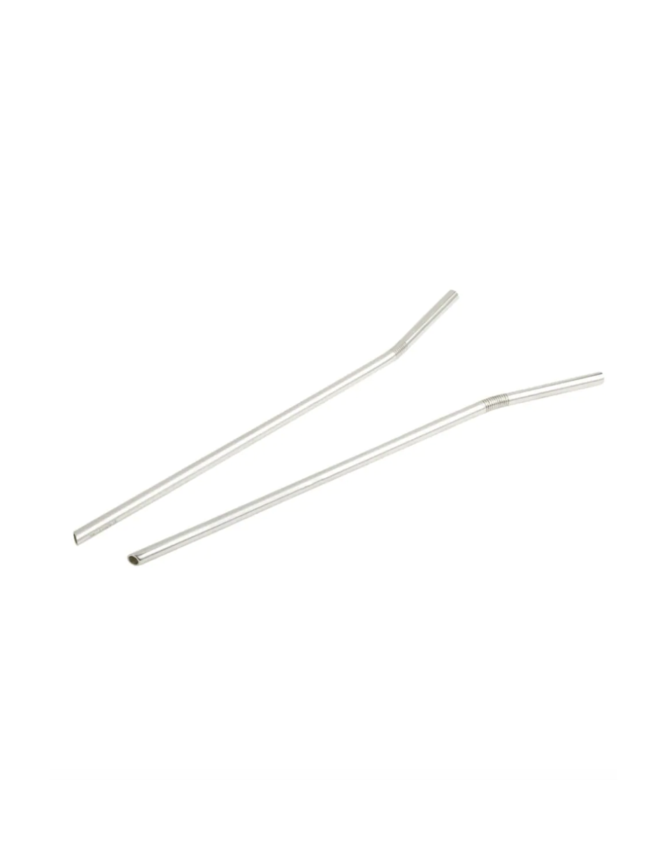 Silver-Plated Straw Set