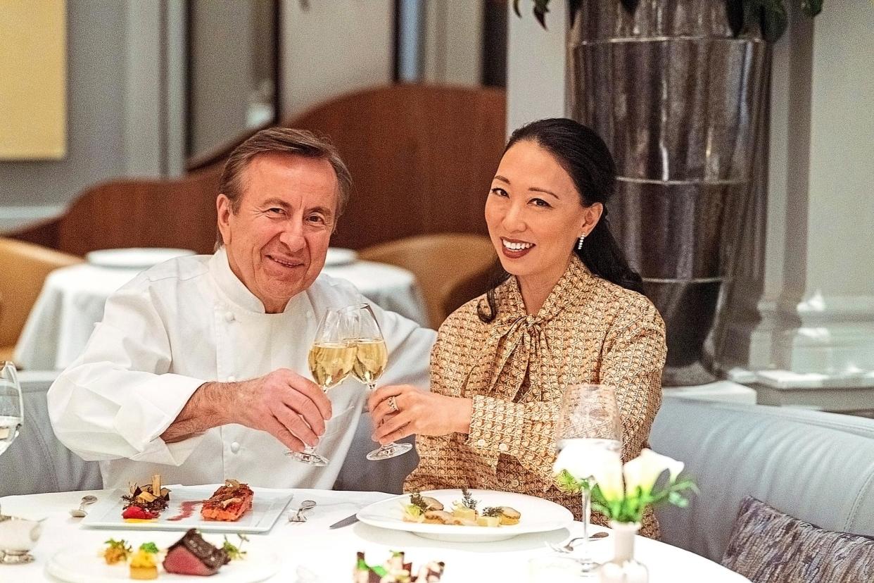 Judy Joo and Daniel Boulud Bring the Festive Flavors With Their Chestnut Celery and Apple Soup 018