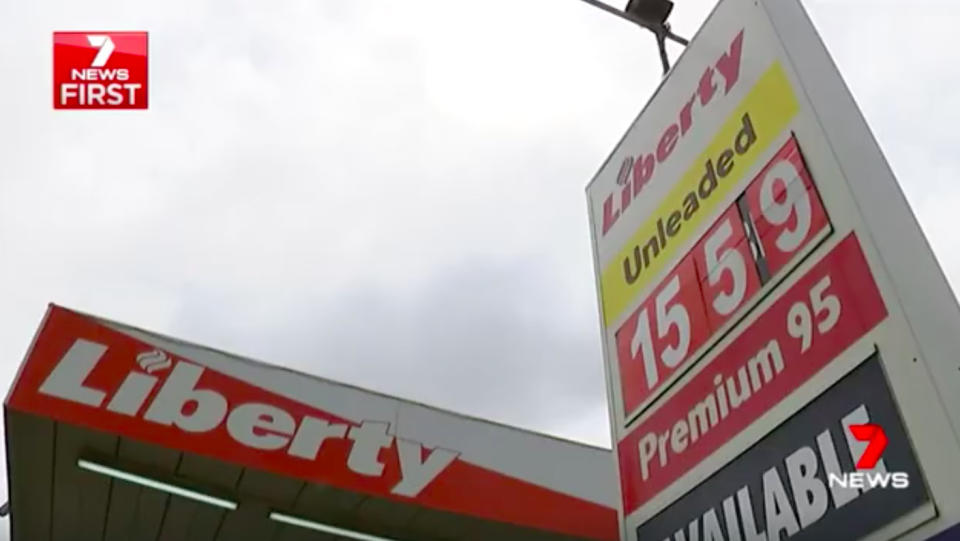 Mr Kelsall says he is trying to look out for the public, who are also feeling pain at the petrol pump. Source: 7 News