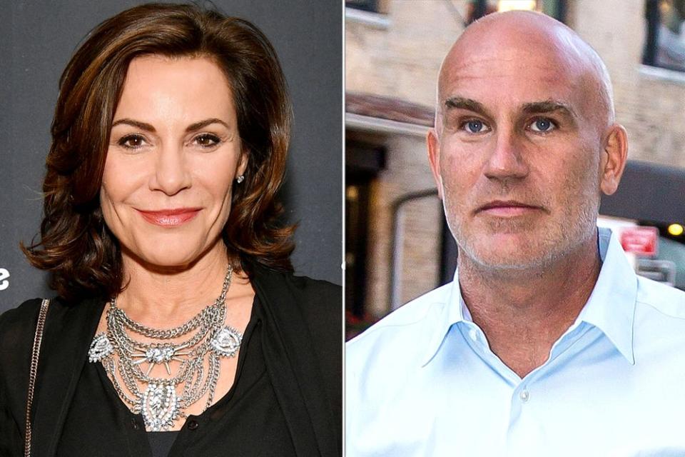 Luann de Lesseps and Dennis Shields