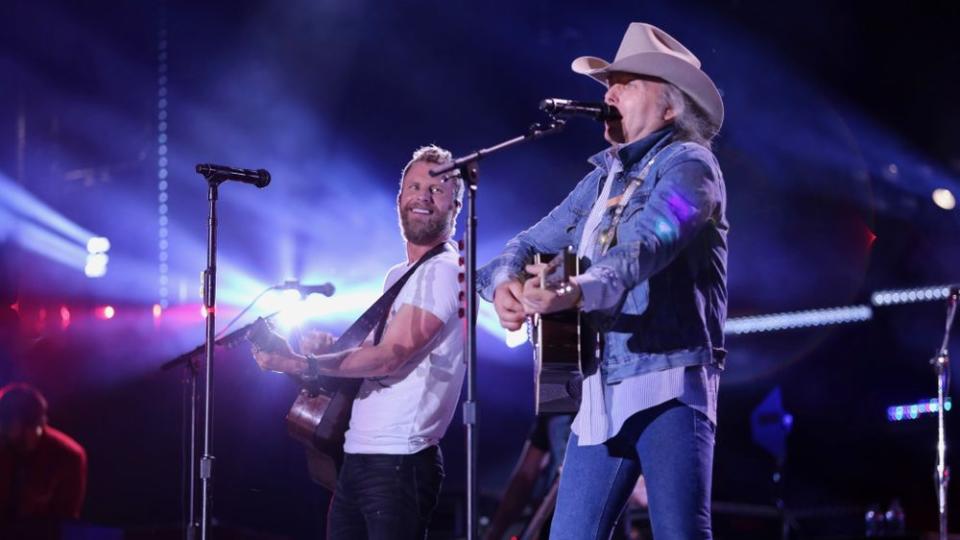 Dierks Bentley and Dwight Yoakam