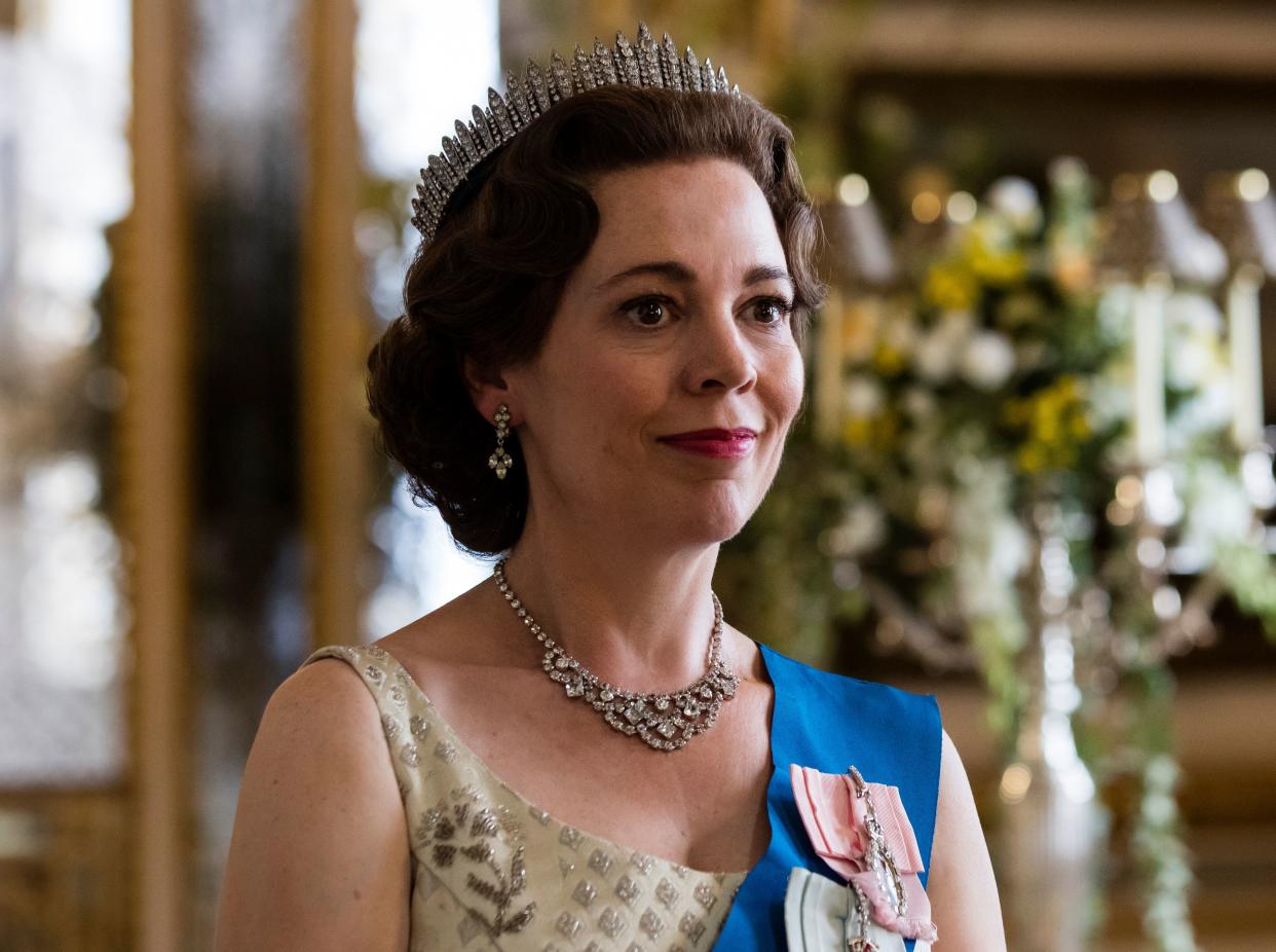 Olivia Colman as Queen Elizabeth II in Netflix's "The Crown." (Photo: Courtesy of Sophie Mutevelian / )