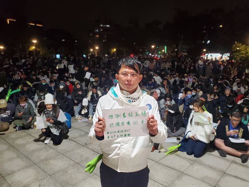 民眾黨黃國昌在立法院名單中。（圖／翻攝自黃國昌臉書）