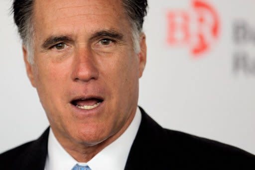 Republican presidential candidate Mitt Romney kicked off a five-day bus tour, returning to old-school "traditional" campaign tactics to bring him face to face with thousands of voters across six states