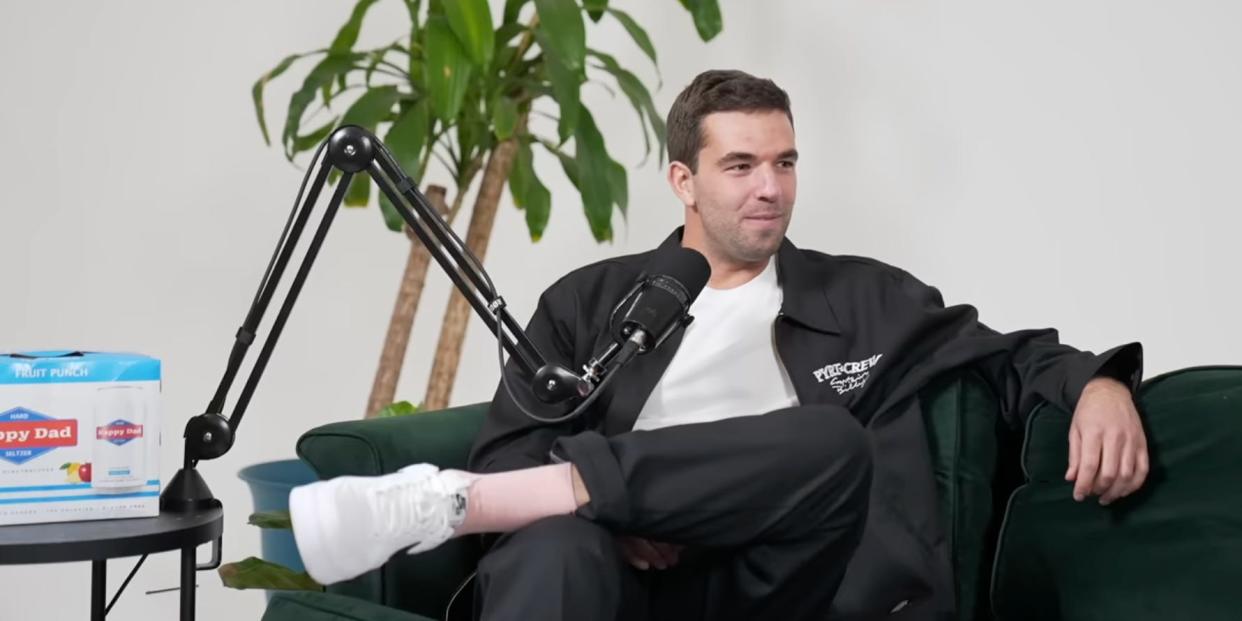 Billy McFarland on the "Full Send" podcast.