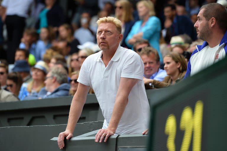 Boris Becker llamó rata a Kyrgios por criticar a Zverev.