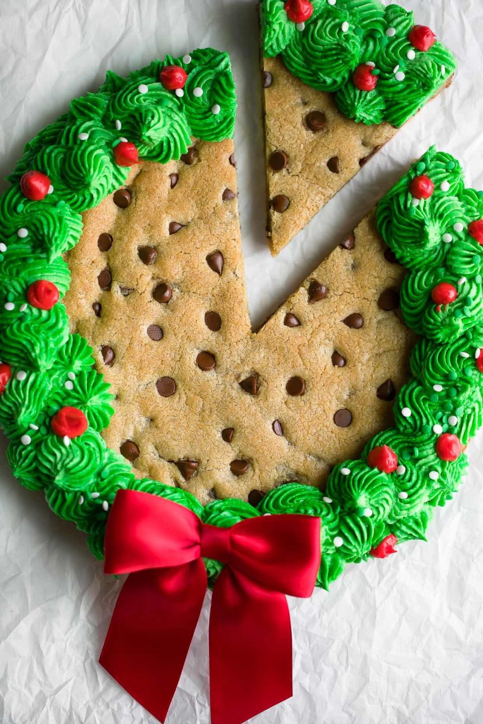 Christmas Cookie Cake