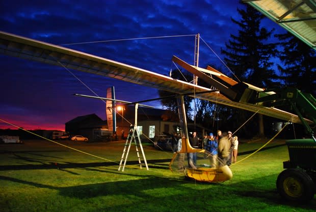 Team AeroVelo's Snowbird Ornithopter.