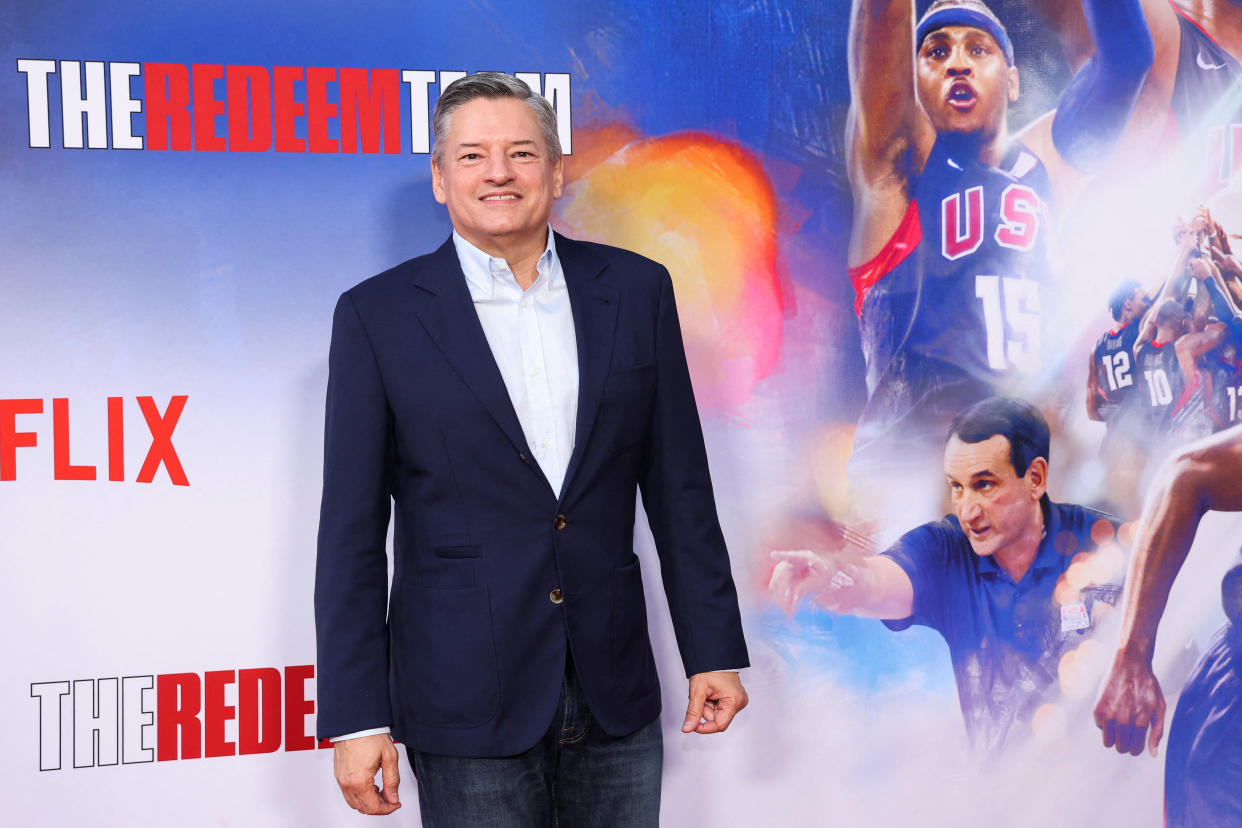 Netflix Co-CEO Ted Sarandos attends a screening for the documentary 