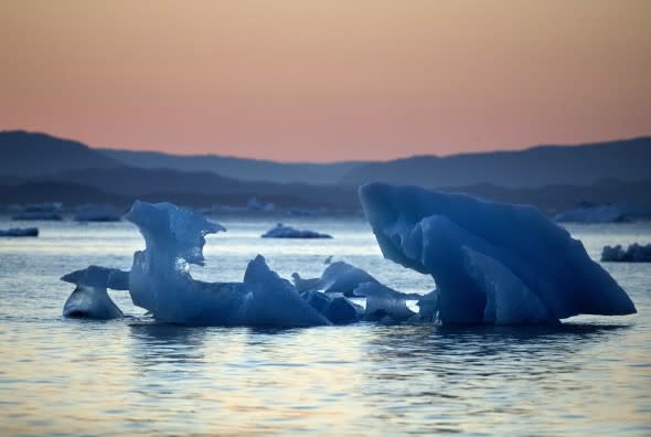 Arctic Iceberg Melting