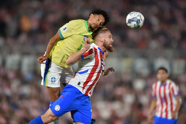 Brasil viene de caer ante Paraguay por 1 a 0 en la fecha pasada de Eliminatorias (Photo by JOSE BOGADO / AFP)