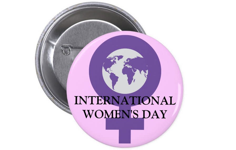 CapturingCreations International Women’s Day Button Badge